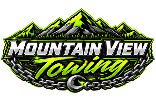 Mountain View Towing logo - 24/7 tow truck company in Deer Lodge, Montana